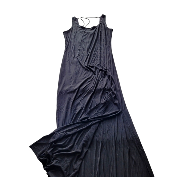 WHBM Black Knit Dress Size Large - Picture 3 of 6